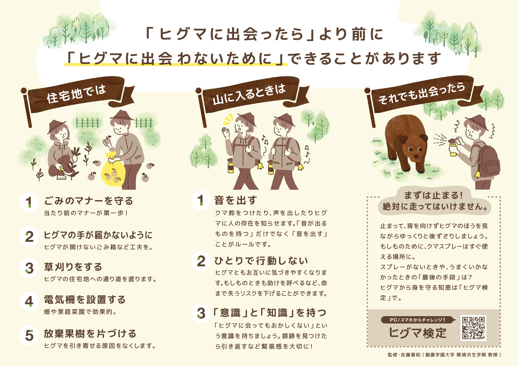 ヒトとヒグマが生きる道